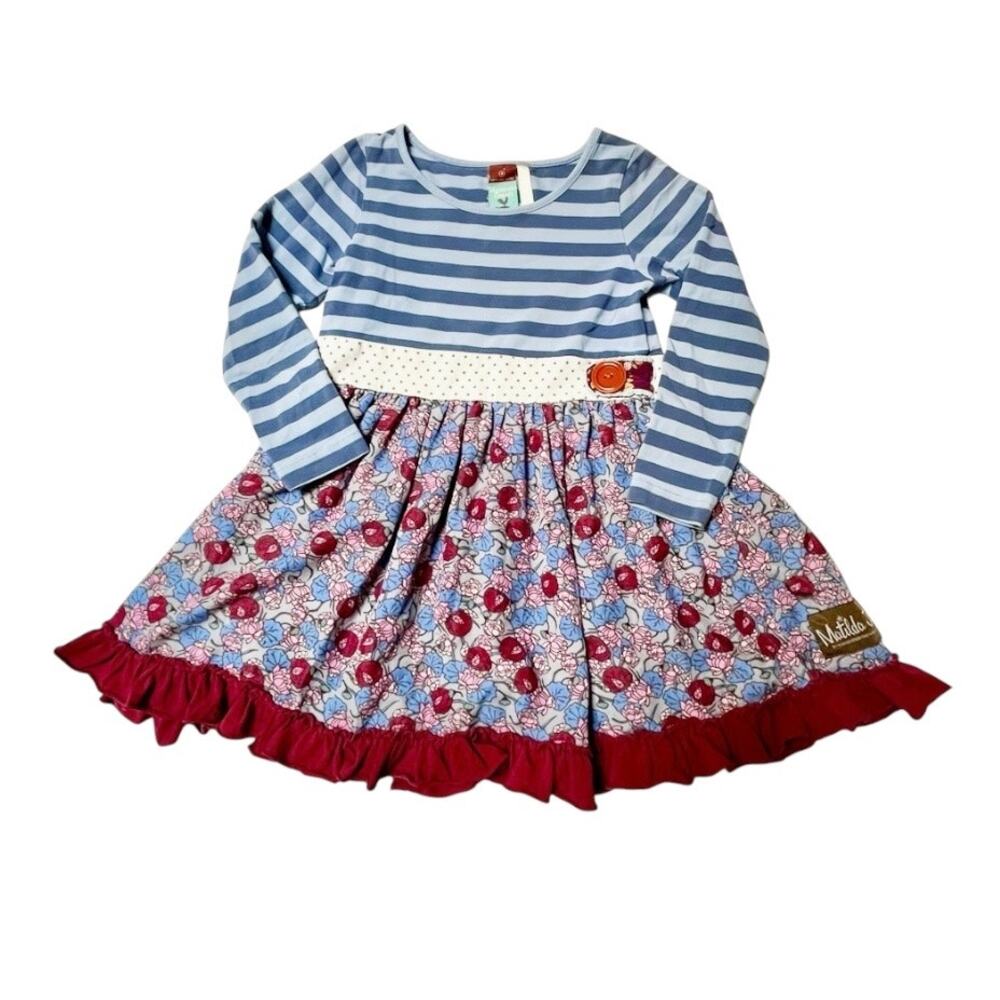 Matilda Jane Character Counts Hart Soul Pride Dress Size 4